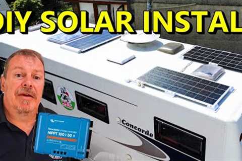 Solar Panel Installation | Motorhome DIY