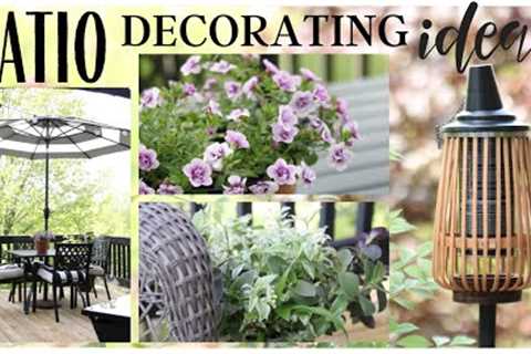 Deck Makeover 2023 ~ Patio Decorating Ideas ~ Deck Design ~ Patio Furniture ~ Patio Makeover 2023