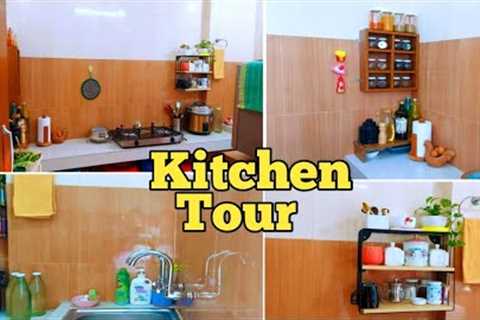 Kitchen Tour | Bangladeshi small kitchen organization ideas 2023 | Simple Kitchen decoration ideas |