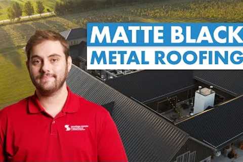 Top Considerations You Should Know About Matte Black Metal Roofing