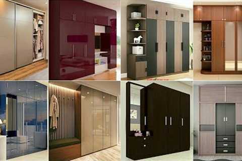 Modern Wooden Cupboard Design Ideas for small Bedrooms 2023 Sliding Doors Wardrobe Interior Design