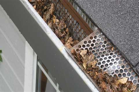 How many times a year should you clean your gutters?