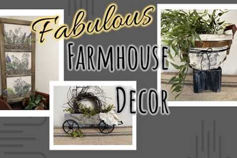 Rustic Farmhouse Style DIY Decor | Modern Farmhouse Budget Friendly Projects