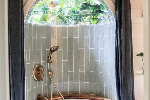 How to Fit a Shower Stall Into a Tiny House Bathroom