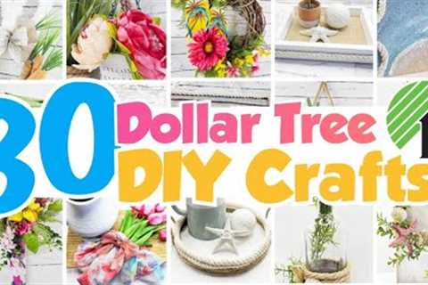 80 GENIUS Dollar Tree DIY Crafts For Home Decor