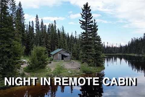 Overnight In Remote Cabin