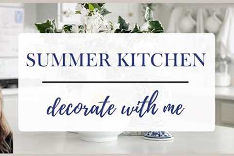 2023 SUMMER KITCHEN MAKEOVER | DECORATE WITH ME | COTTAGE STYLE | KITCHEN DECORATING IDEAS