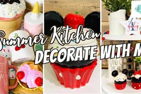 DECORATE WITH ME SUMMER KITCHEN 2023 #summerdecoratewithme