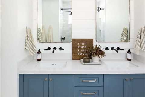 Double Vanity Ideas For Small Bathrooms