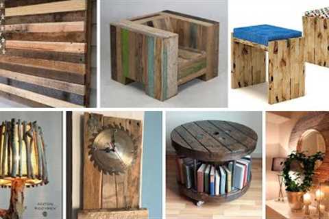 50+ Scrap wood project ideas for your interior design and home decor #2