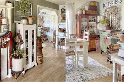 Antique Farmhouse Style Home Tour 2023