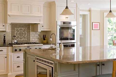 Green Kitchen Cabinet Storage Solutions and Space Optimization