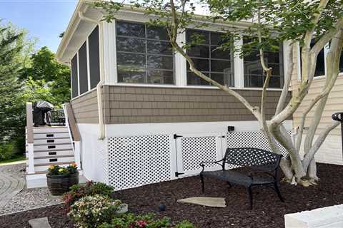 Project of the Month: Refurbished Screen Porch in Edgewater, Maryland