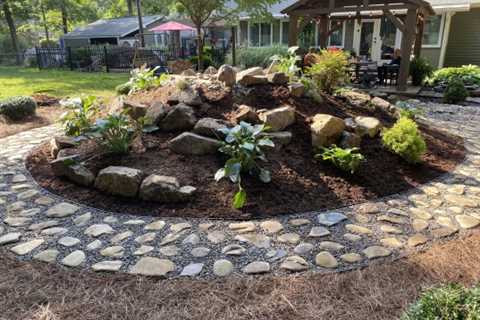 Grey River Rock Landscaping