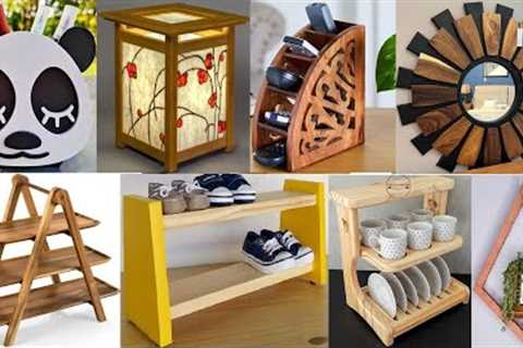 Get Inspired with Creative and Sustainable Wood Project Ideas /Woodworking ideas for DIY Enthusiasts