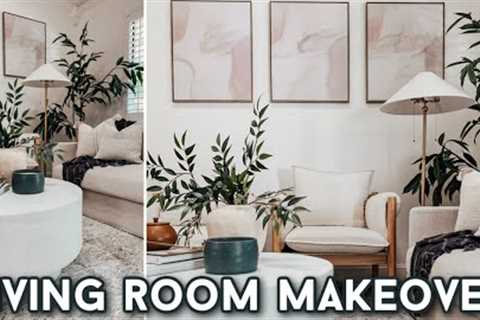 DIY LIVING ROOM MAKEOVER & HOME DECOR RE-STYLE | DECORATING IDEAS | DECORATING ON A BUDGET