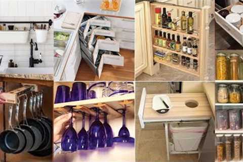 Maximize your kitchen by storage hacks, designs and ideas 2023