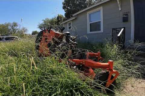 I SURPRISE new Couple with a RAMPANT OVERGROWN LAWN TRANSFORMATION