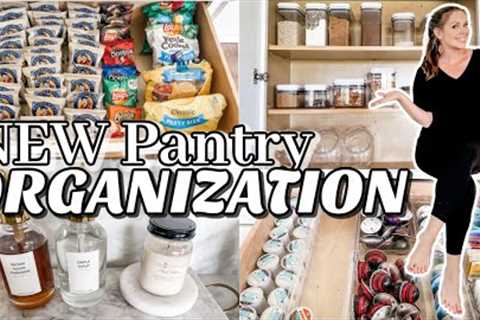 TOTALLY TRANSFORMED! Pantry ORGANIZATION IDEAS | Small Kitchen Solutions 2023 | Maximize Space!