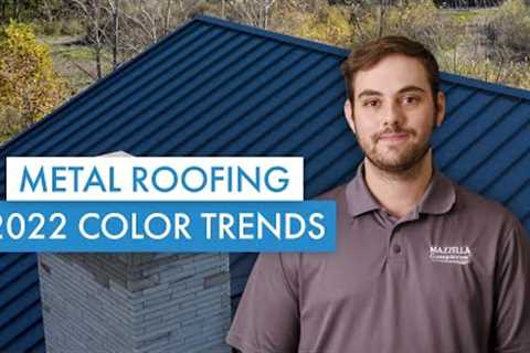 2022 Most Popular Metal Roofing & Metal Wall Colors