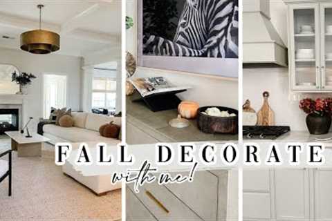 FALL DECORATE WITH ME | NEW HOME DECOR IDEAS 2023 |FALLING FOR FALL