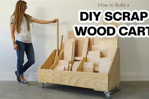 How to Build a Scrap Wood Storage Cart