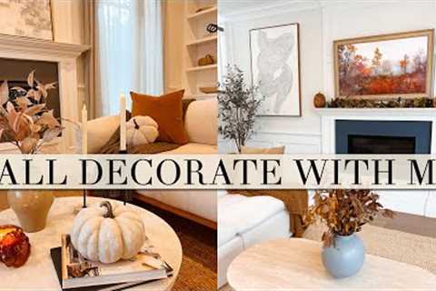 Decorate With Me Fall 2023 | Neutral and Minimal Home Decor