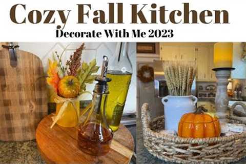 Cozy Fall Kitchen Decorate With Me 2023 | Fall Decor | Fall Kitchen Inspiration