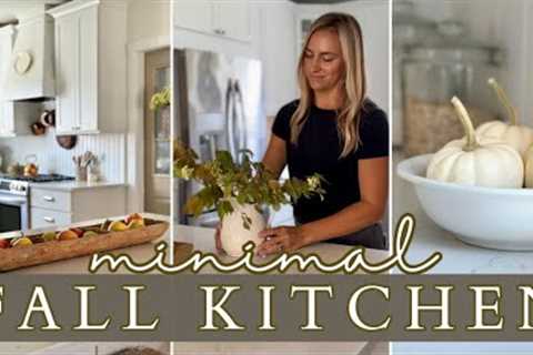 Fall Kitchen Clean + Decorate with Me | Fall Kitchen Decor Ideas