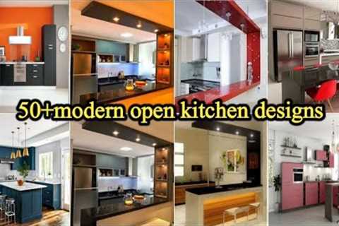 50+ Modern Open Kitchen Design 2023 |Kitchen Cabinet Color Ideas | kitchen design