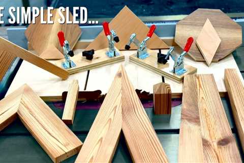 Discover the Countless Uses of the Versatile Multi-Function Table Saw Sled / Jig