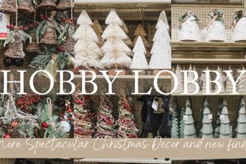 *NEW* HOBBY LOBBY CHRISTMAS DECOR 2023 | HOBBY LOBBY CHRISTMAS DECOR SNEAK PEEK SHOP WITH ME