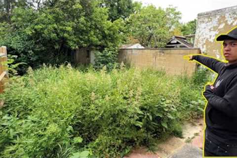 Heartwarming Yard Transformation Helping a DISABLED Person with Overgrown Grass for FREE!