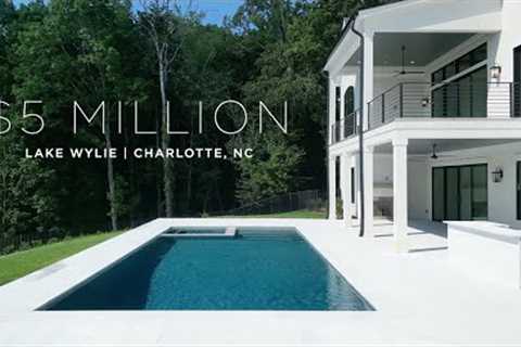 Unveiling the Magnificence: A Tour of Lake Wylie, NC''s Stunning Custom Dream Home!