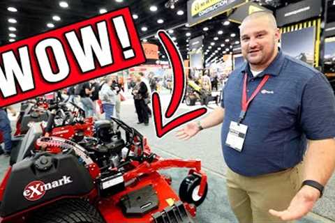 New Exmark EQUIP EXPO 2023! ► Vertex X-Series INSANE New UPGRADE?!