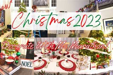 CHRISTMAS 2023 DECORATE WITH ME! | CHRISTMAS 2023 DECORATING IDEAS | Christmas Home Decorations