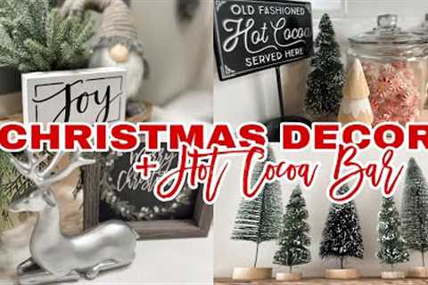 NEW!! 2023 CHRISTMAS DECORATE WITH ME / DECORATING FOR CHRISTMAS / EASY DIY CHRISTMAS DECOR