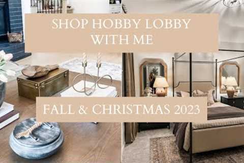 *NEW* HobbyLobby Fall & Christmas 2023 decor | Shop with me