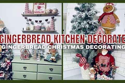 2023 GINGERBREAD KITCHEN DECORATE | GINGERBREAD CHRISTMAS DECOR | CHRISTMAS 2023