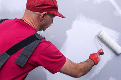 Paint Bubbling on Wall Water Damage