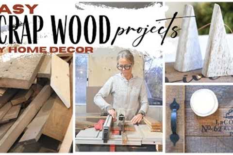 Scrap Wood Ideas ~ Easy DIY Home Decor ~ Scrap Wood Decorations ~ Old Wood Home Decor