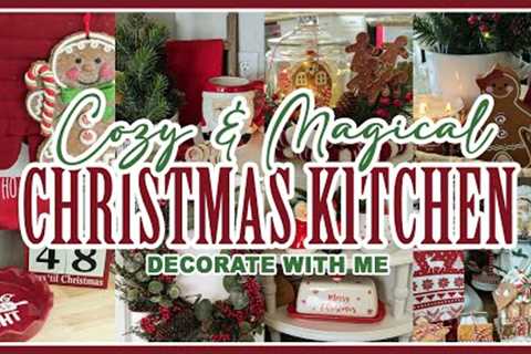 🌲NEW! 2023 CHRISTMAS DECORATE WITH ME│MAGICAL & COZY CHRISTMAS KITCHEN│CHRISTMAS DECORATING..