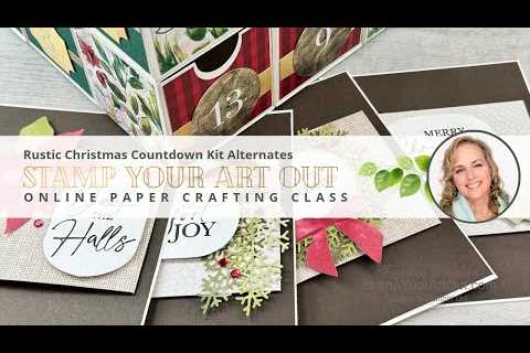 Rustic Christmas Countdown Kit Alternates