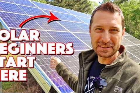 Want To DIY Solar For Your Home? Start HERE!