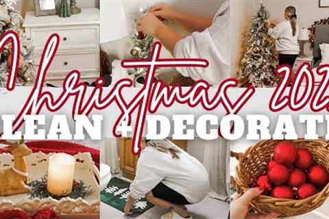 COZY CHRISTMAS CLEAN AND DECORATE 2023 | CHRISTMAS BEDROOM DECOR | CLEANING MOTIVATION | MarieLove