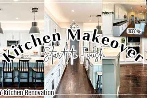 DIY KITCHEN MAKEOVER (from START to FINISH) 🏠 DIY KITCHEN RENOVATION