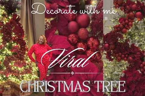 Viral Christmas Tree Decorating|2023 MODERN CHRISTMAS DECORATING|Decorate Jazz & Mason Home..