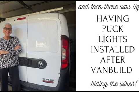 LIGHTING INSTALLED IN CAMPERVAN, POST-VANBUILD!!  PLUS A CUTE ''LIL'' VAN PROJECT WITH SEASHELLS!!