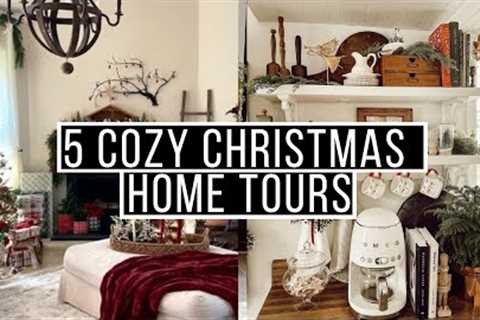 5 Christmas Home Tours * Music Only *