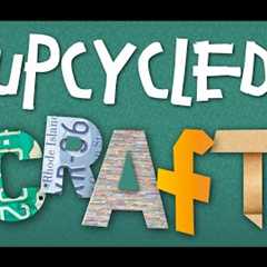 Upcycled Crafts DIY | Upcycling Ideas For Beginners | Activities For Kids | School Project Ideas